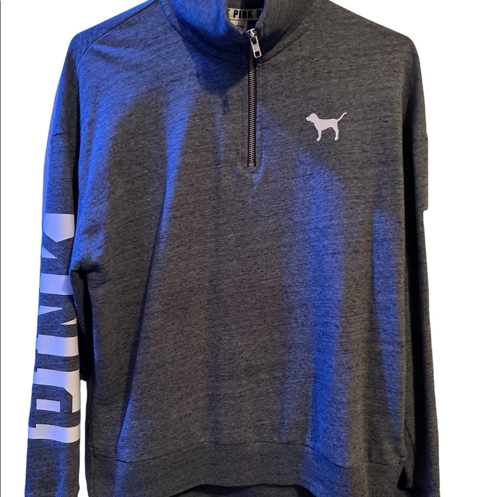 Pink grey pullover